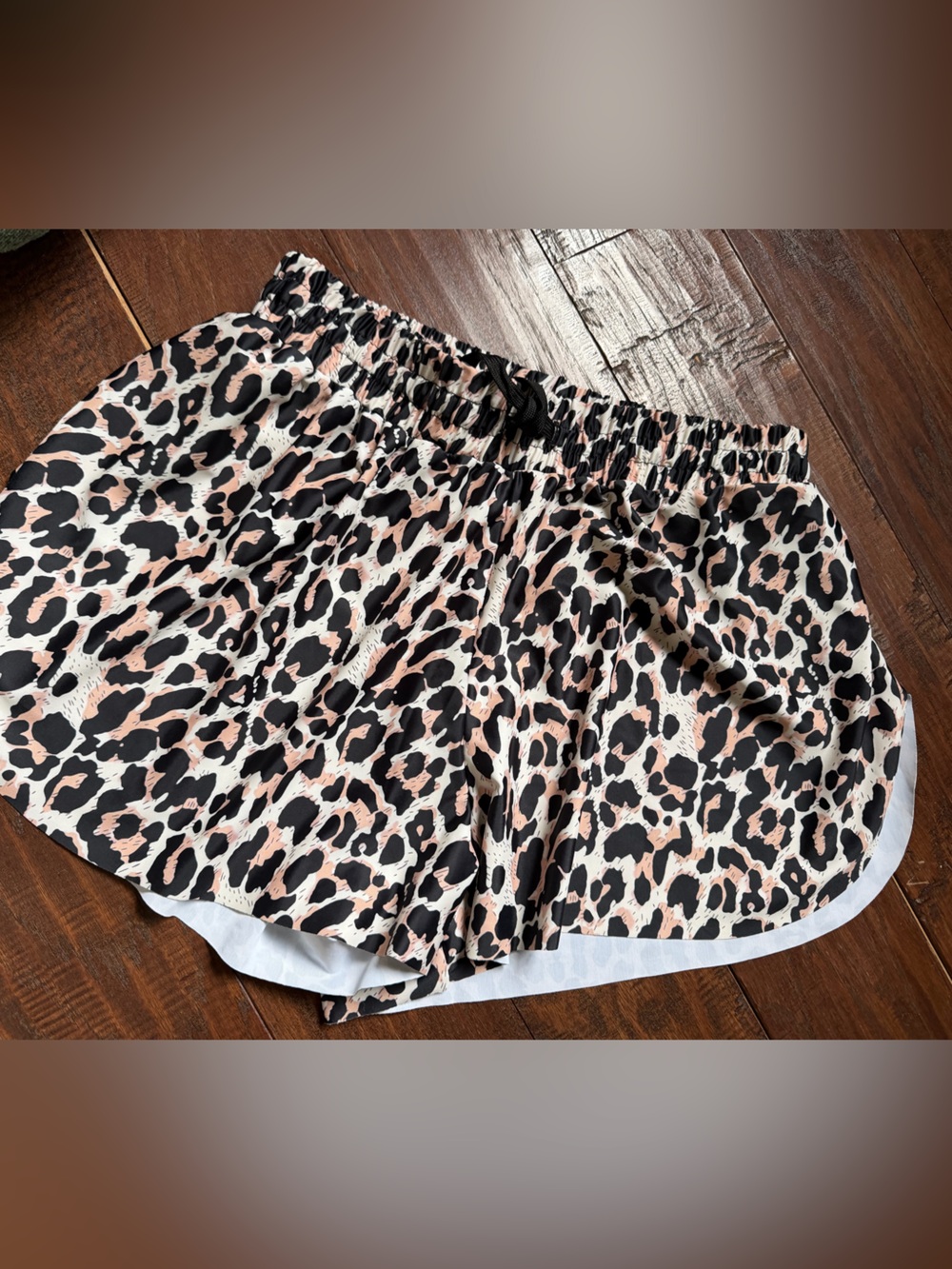 Leopard Print Swim Shorts